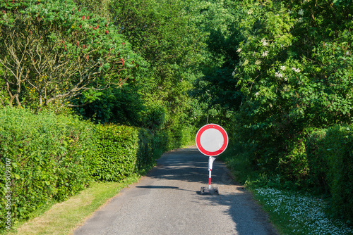 Einfahrt verboten