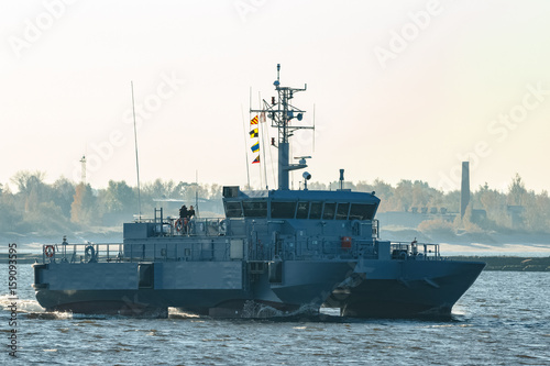 Small military ship