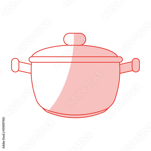 saucepan shadow illustration icon vector design graphic