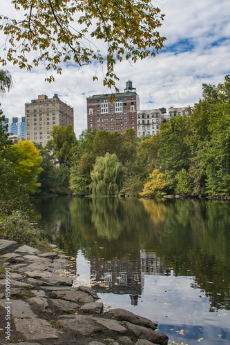 Central Park and Manhattan ...