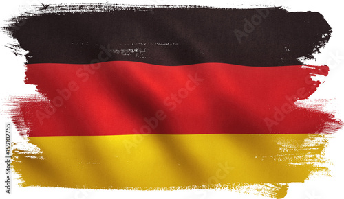 Germenay Flag Waving - German Texture