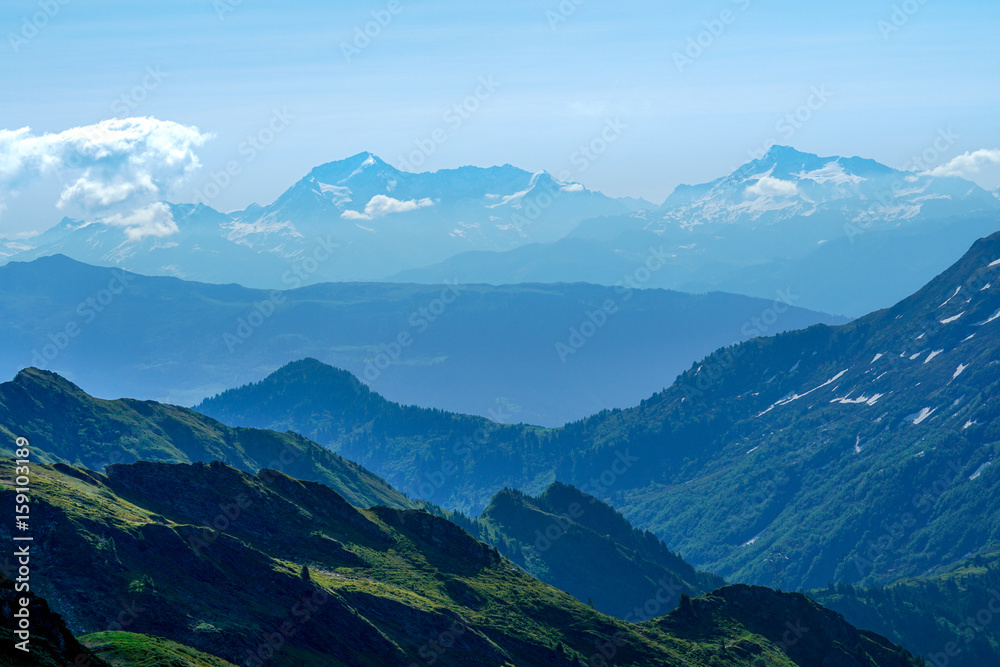 Fototapeta premium Mountains layers