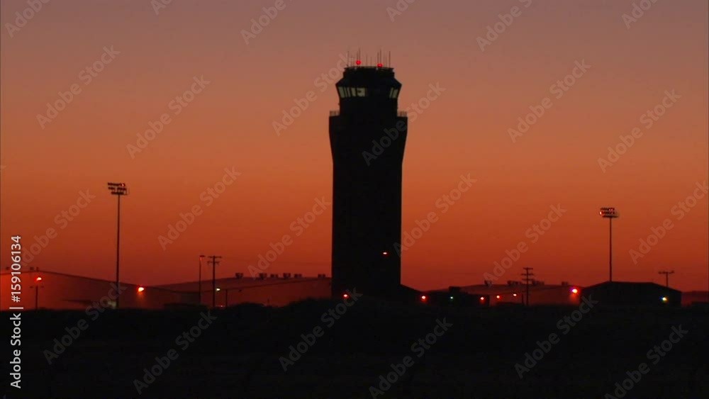 Sunset Control Tower Static Sunset Control Tower Static