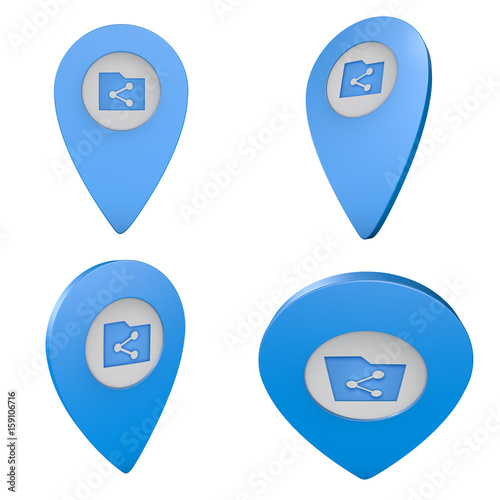 Free Download Pinezka GPS lokalizacja na mapie 3D z ikoną - GFXLoad