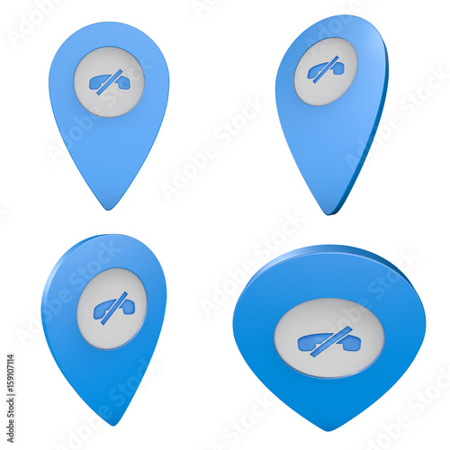 Pinezka GPS lokalizacja na mapie 3D z ikoną Free Download Pinezka GPS lokalizacja na mapie 3D z ikoną - GFXLoad