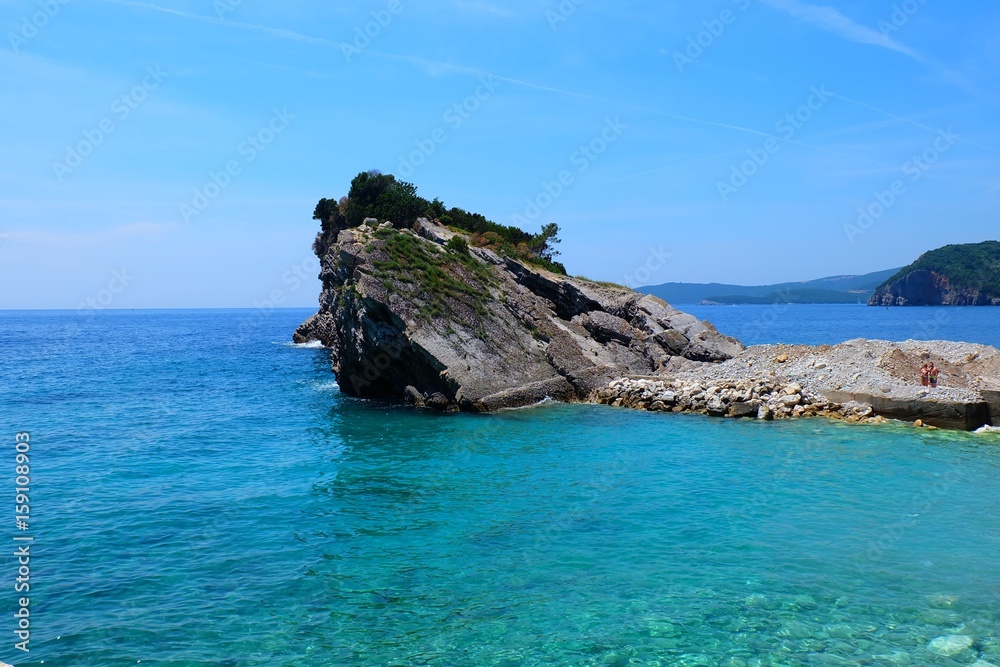 Beautiful sea landscape, Montenegro 