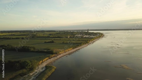 Wallpaper Mural Luftaufnahme von Laboe bis Stein (Ostsee) Torontodigital.ca