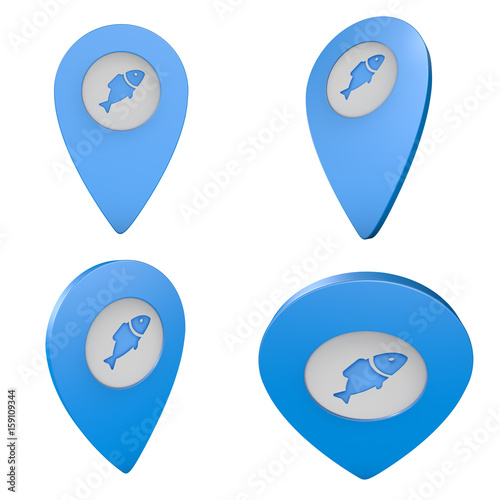 Pinezka GPS lokalizacja na mapie 3D z ikoną Free Download Pinezka GPS lokalizacja na mapie 3D z ikoną - GFXLoad