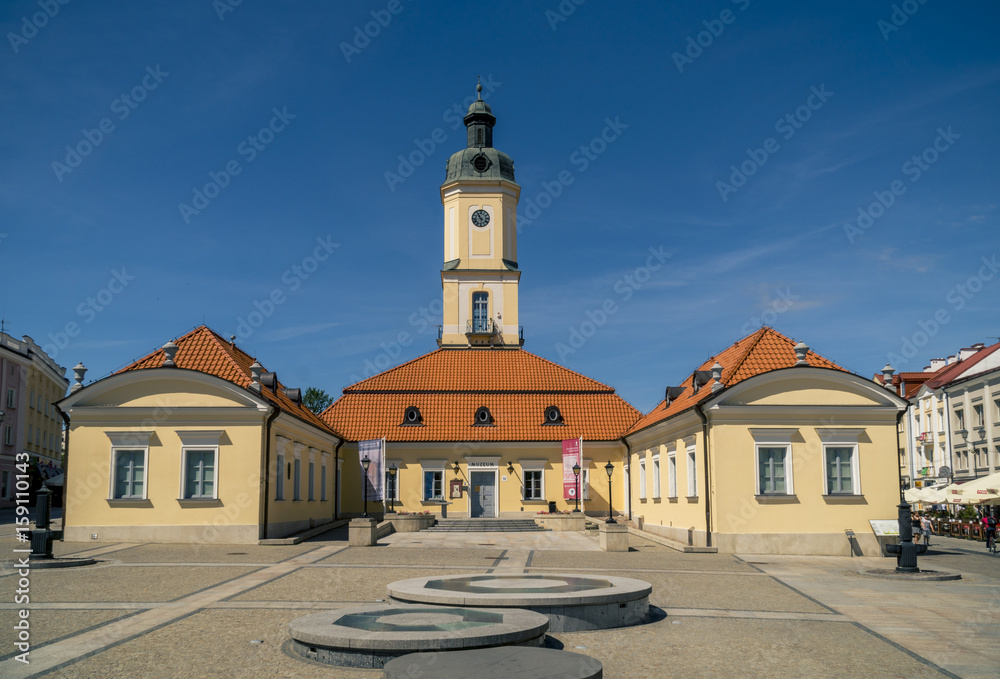 Naklejka premium Town hall in Bialystok