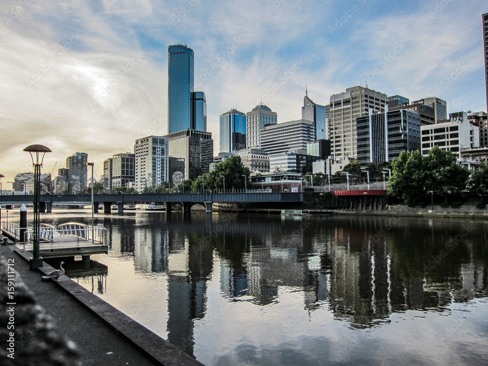 Obraz premium Urban Reflection