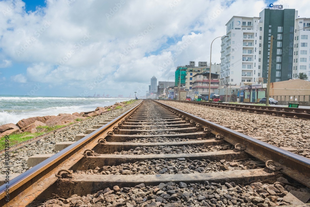 Fototapeta premium Marine drive Colombo 