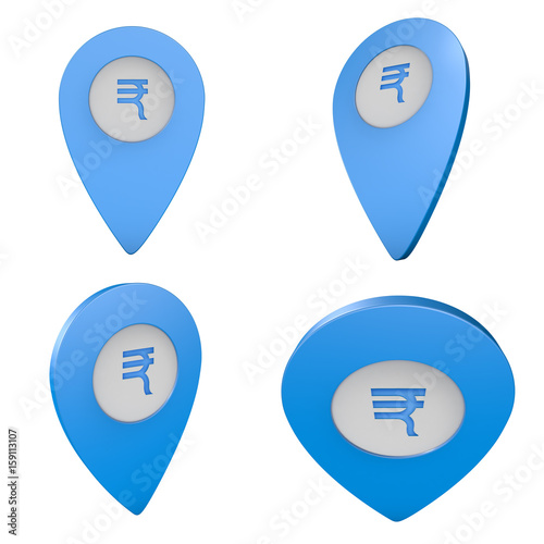 Pinezka GPS lokalizacja na mapie 3D z ikoną Free Download Pinezka GPS lokalizacja na mapie 3D z ikoną - GFXLoad