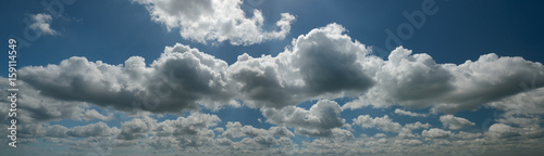 Photography Cloudy blue sky