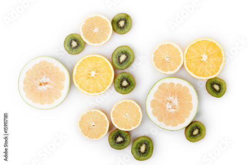 Fruit citrus food backgroun...