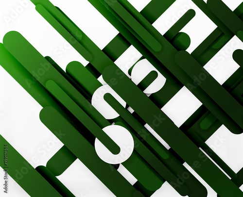 Cut 3d paper color straight lines abstract background