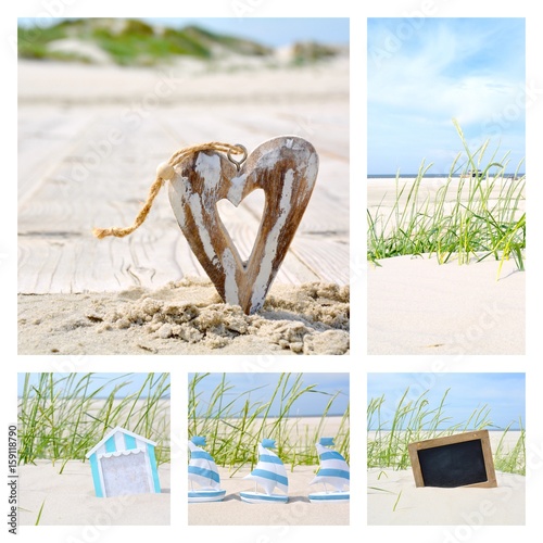 Sommer Collage - Strand