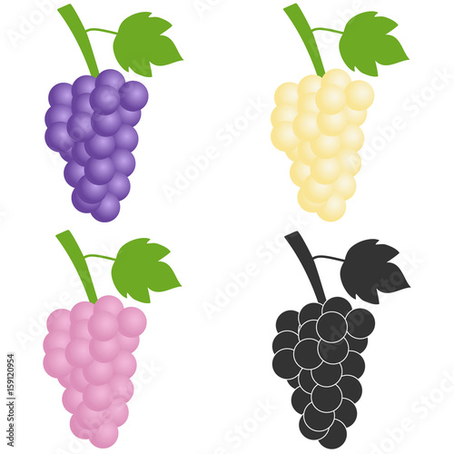 A real bunch of grapes