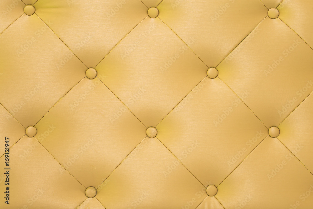 Fototapeta premium Leather texture with button.