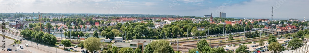 Panorama Rostock Warnemünde