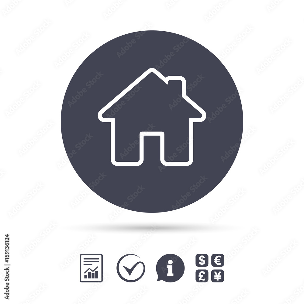 Home sign icon. Main page button. Navigation. Home sign icon. Main page button. Navigation.