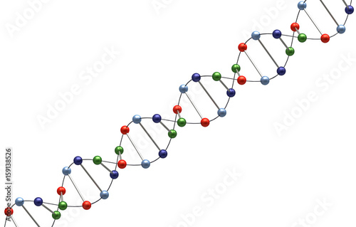 DNA 3d render