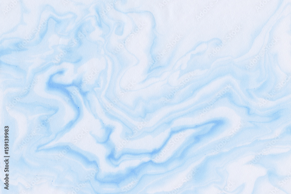 Suminagashi marble texture hand painted with blue ink. Digital paper. Fair liquid abstract background. Suminagashi marble texture hand painted with blue ink. Digital paper. Fair liquid abstract background.