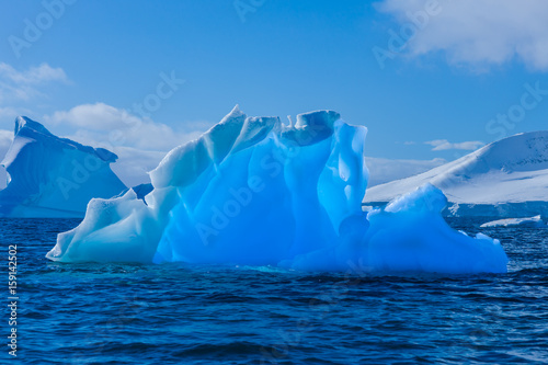 Wonderful transparent iceberg in Antarctica