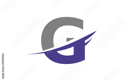 G Swoosh Letter Logo