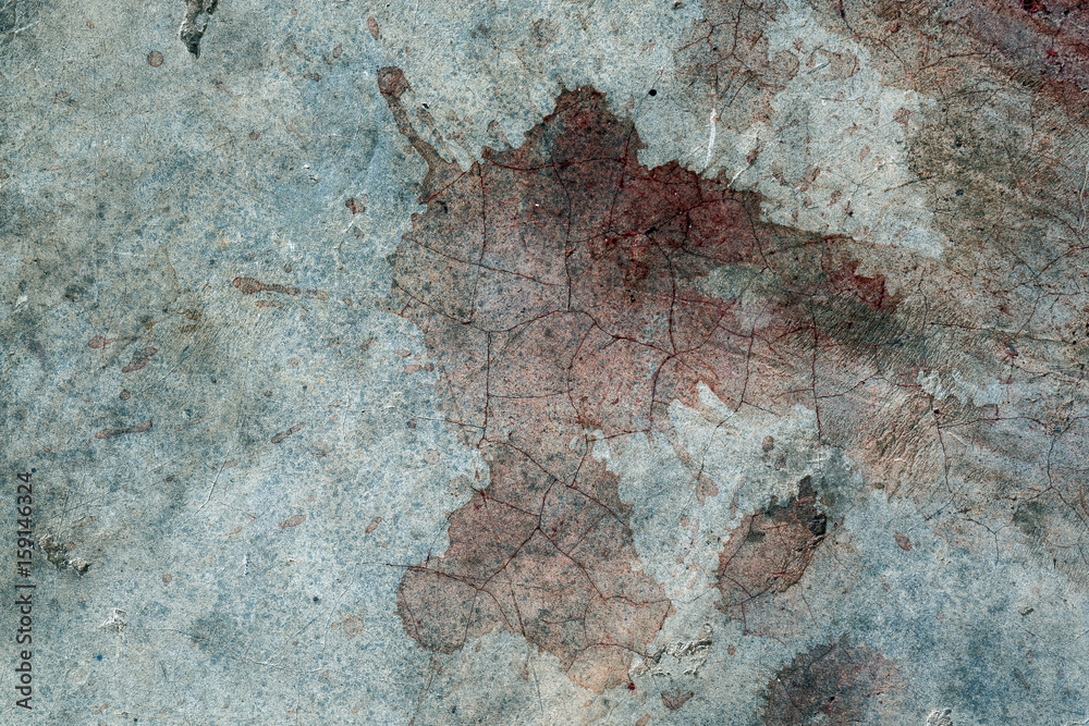 Fototapeta premium Stain on old cement texture