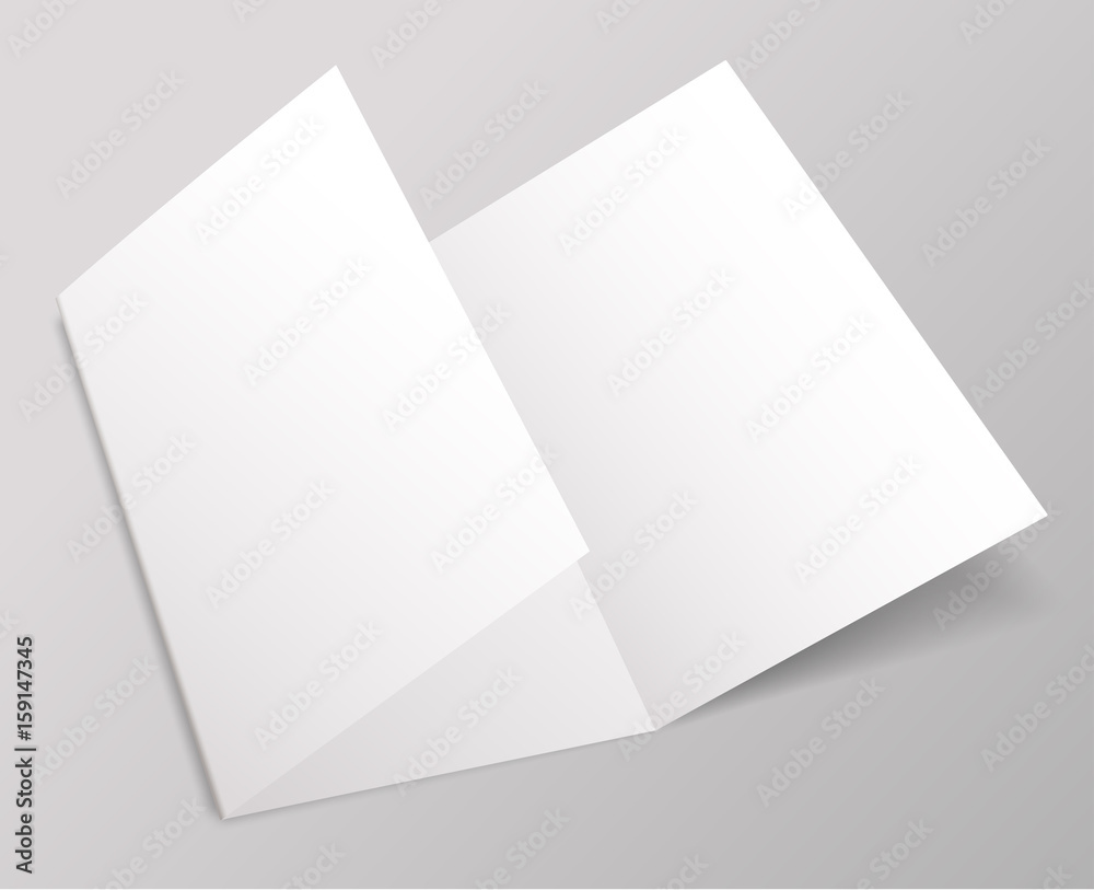 Blank brochure template : Vector Illustration Blank brochure template : Vector Illustration