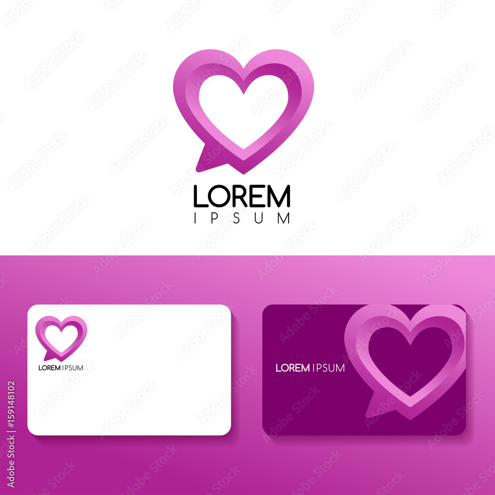 Logo Design with business card template : Vector Illustration Logo Design with business card template : Vector Illustration