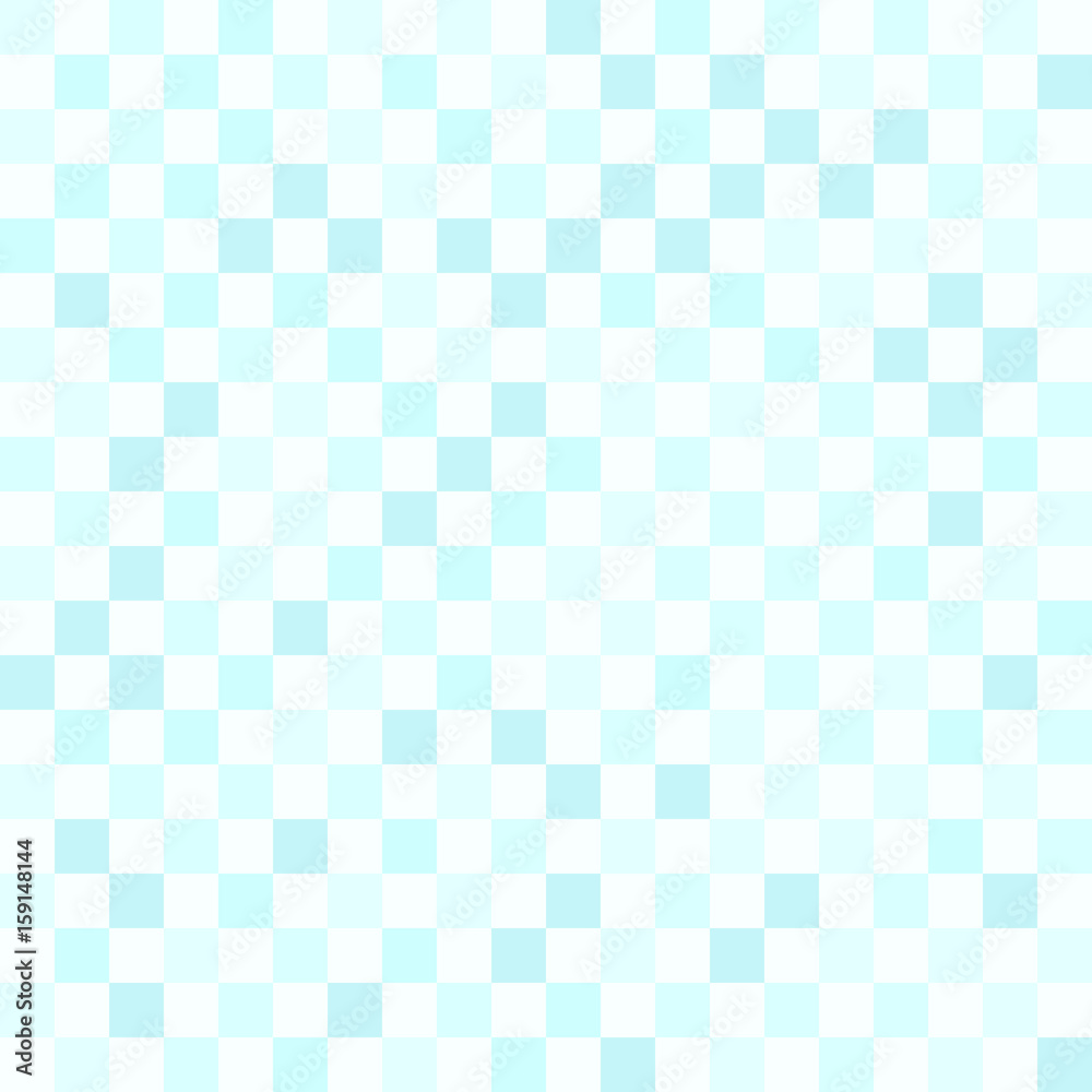 Cyan checkerboard pattern. Seamless vector Cyan checkerboard pattern. Seamless vector