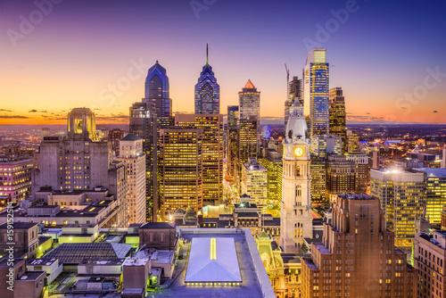 Philadelphia  Pennsylvania  USA Skyline