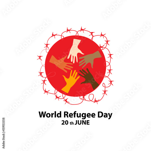 World refugee day on june 20th 