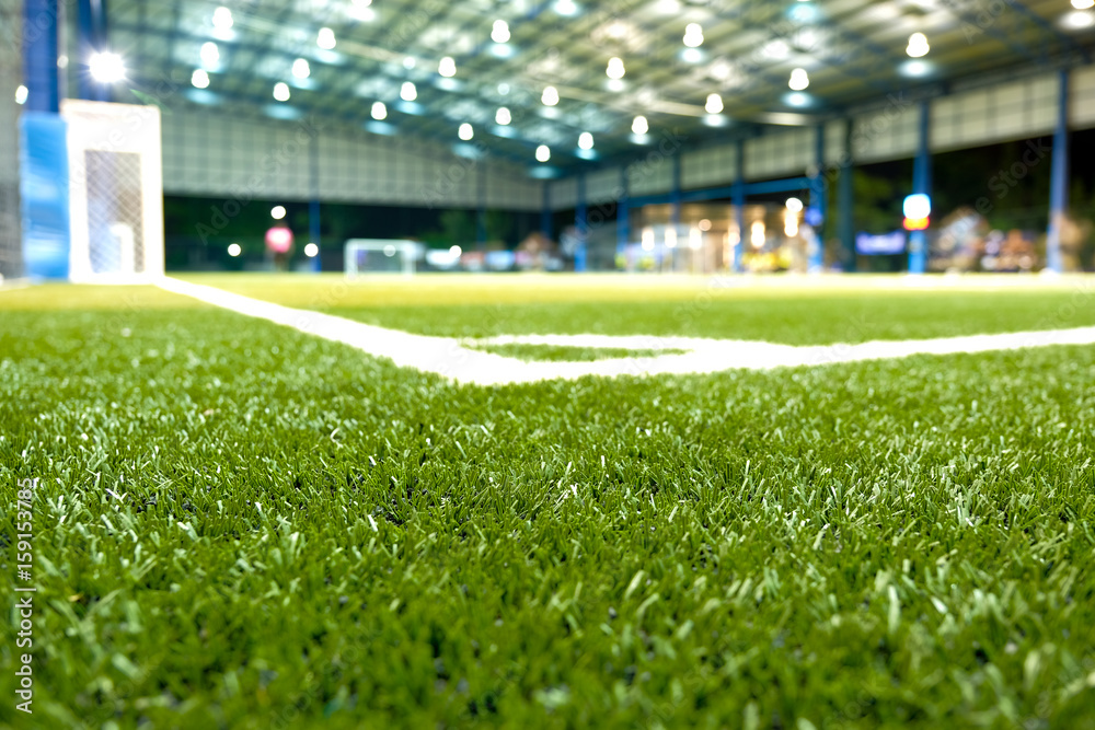 artificial grass football field stadium