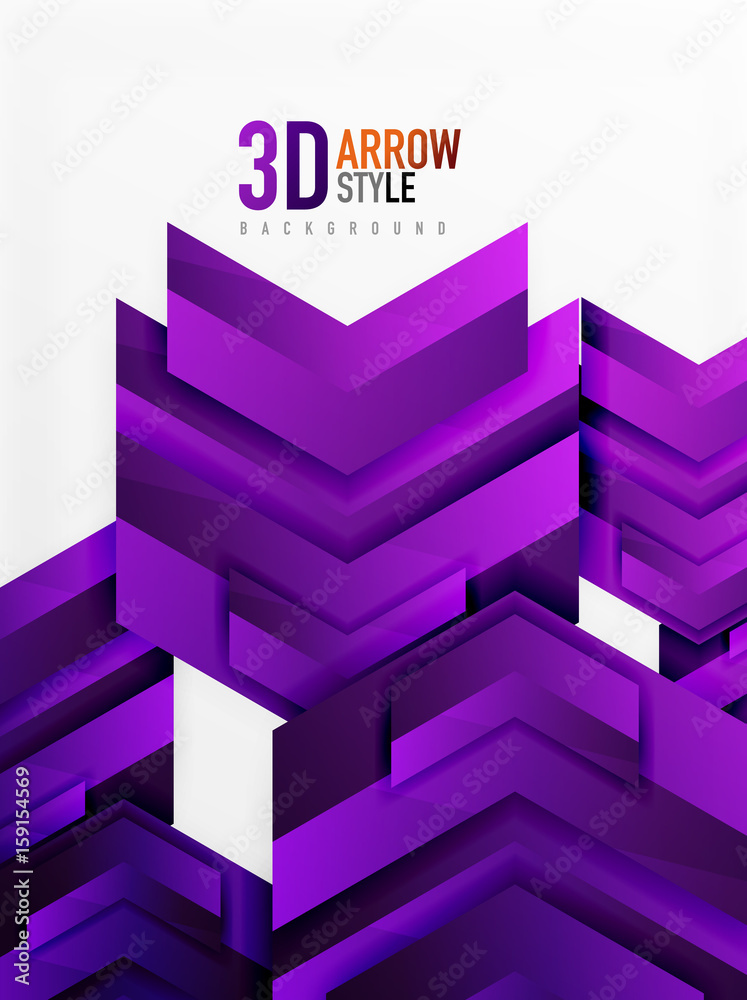 Techno arrow background Techno arrow background