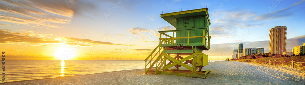 Miami South Beach sunrise Miami South Beach sunrise