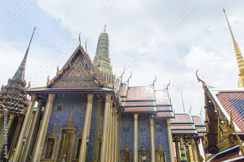  Wat Phrasrirattana Sasadaram the Temple of the Emerald Buddha,Wat Phrasrirattana Sasadaram. photo