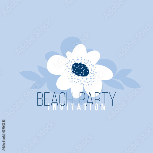 pale color summer floral pa...