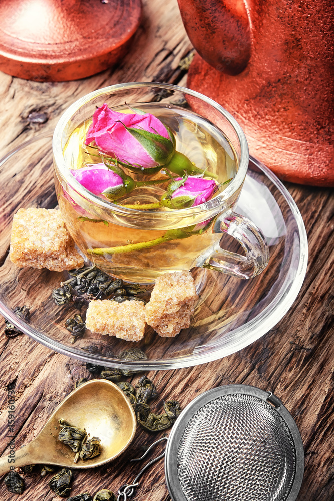 herb tea made from tea rose petals herb tea made from tea rose petals