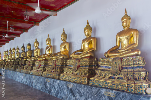 Buddhist temple, Wat Pho in Bangkok ,Asia Thailand © stockphotokae