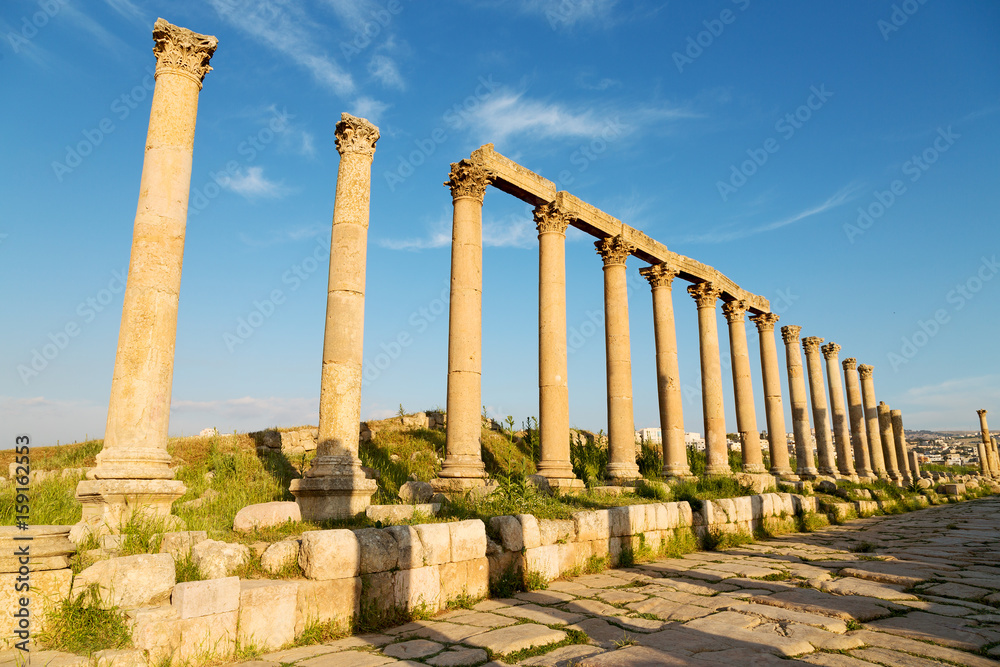 Fototapeta premium the antique archeological site classical heritage