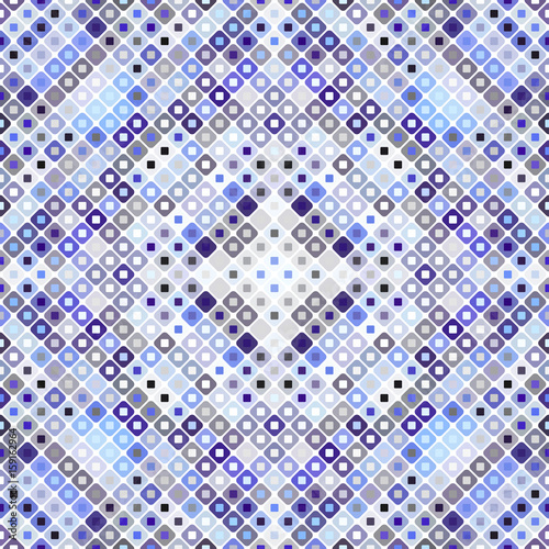 Seamless background. Geometric abstract pattern in low poly pixel art style.