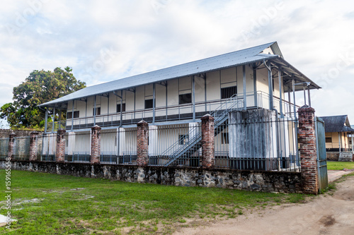 Buildings of a prison Camp de la Transportation in St Laurent du Maroni, French Guiana © Matyas Rehak