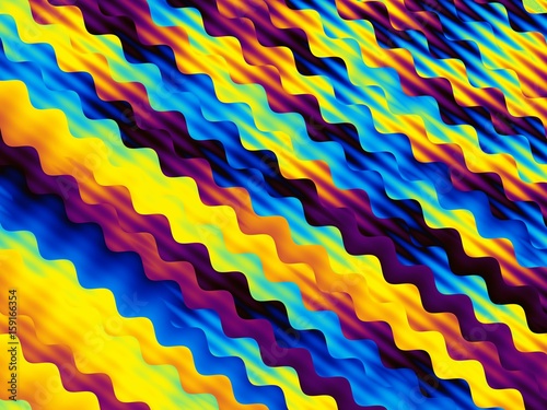 Abstract colorful psychedelic background