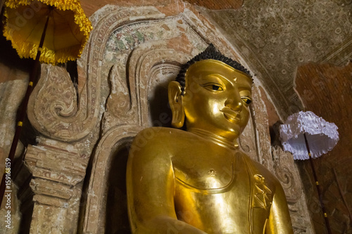 Buddha figure, Sulamani Temple, Bagan, Myanmar