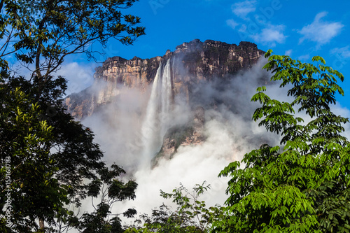 Angel Falls  Salto Angel   world s highest waterfall  978 m   Venezuela