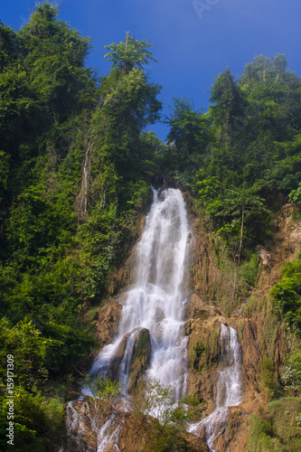 Thi Lo Su Water Fall.beautiful waterfall in tak province  thailand