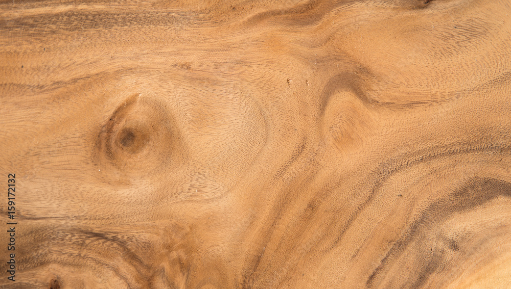 Naklejka premium Hardwood texture in brown color. aged trees. above view