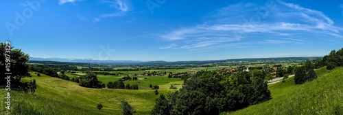 Panorama Bayrisches Voralpenland
